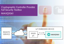 Implement Turnkey Security for Connected Devices with Maxim’s Cryptographic Controller