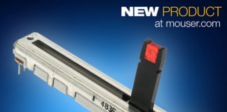 Mouser First to Stock Bourns Pro Audio’s PTL and PSP Series Slide Potentiometers