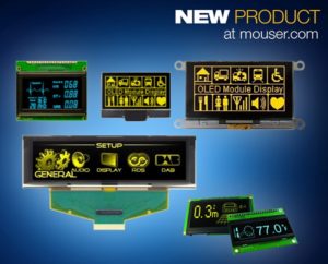 Ultra-Thin, Low-Power OLED Display Modules