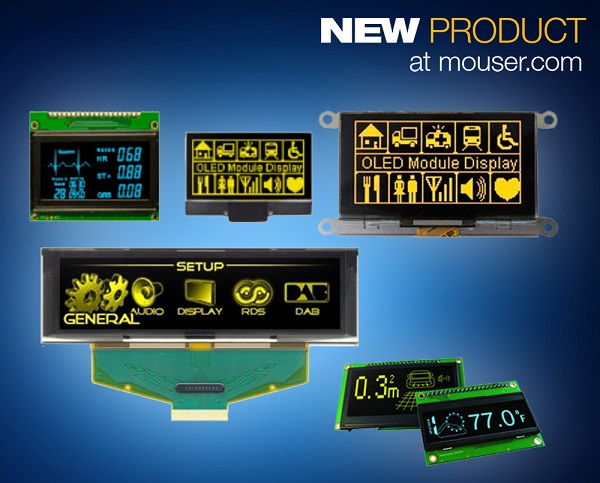 Ultra-Thin, Low-Power OLED Display Modules