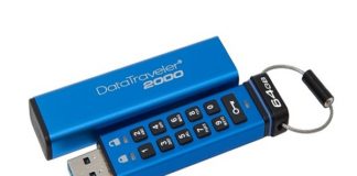 Kingston launched DataTraveler 2000 USB 3.1 drive with pin protection in India