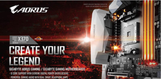 GIGABYTE Announces New AM4 Ryzen Compatible Motherboards of AORUS X370, B350 and A320