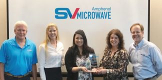 Mouser Receives Top Distribution Award from Amphenol SV Microwave