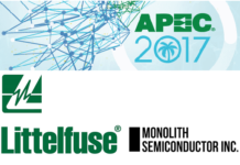 Littelfuse and Monolith Semiconductor to Demonstrate New SiC Power Semiconductor Technologies at APEC 2017