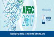 Join Mouser at APEC 2017 to See the Latest in Power Technology
