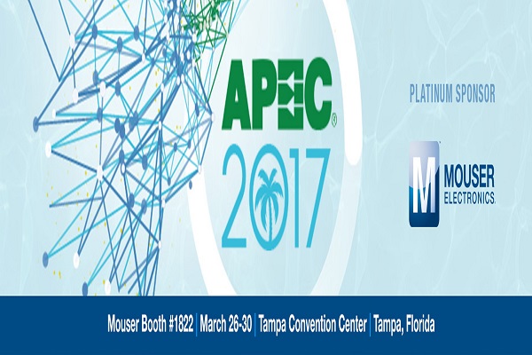 Join Mouser at APEC 2017 to See the Latest in Power Technology