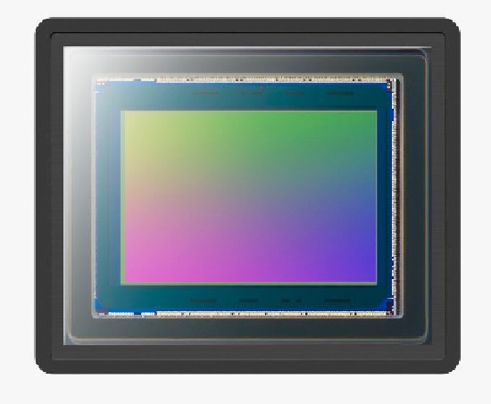 A rendering of the Sony sensor used in the Sony a7R II.