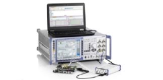 The new R&S RT-ZVC multichannel power probe, in combination with an R&S CMW radio communication tester