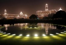 Raisina Hills buildings may light up permanently every evening