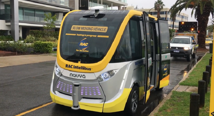 A solar-powered greenhouse in a waterless desert, and a 100% autonomous bus