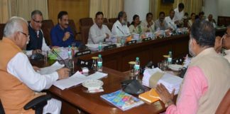 Haryana-chief-minister-Manohar-Lal-Khattar-presiding-over-the-cabinet-meeting-in-Chandigarh