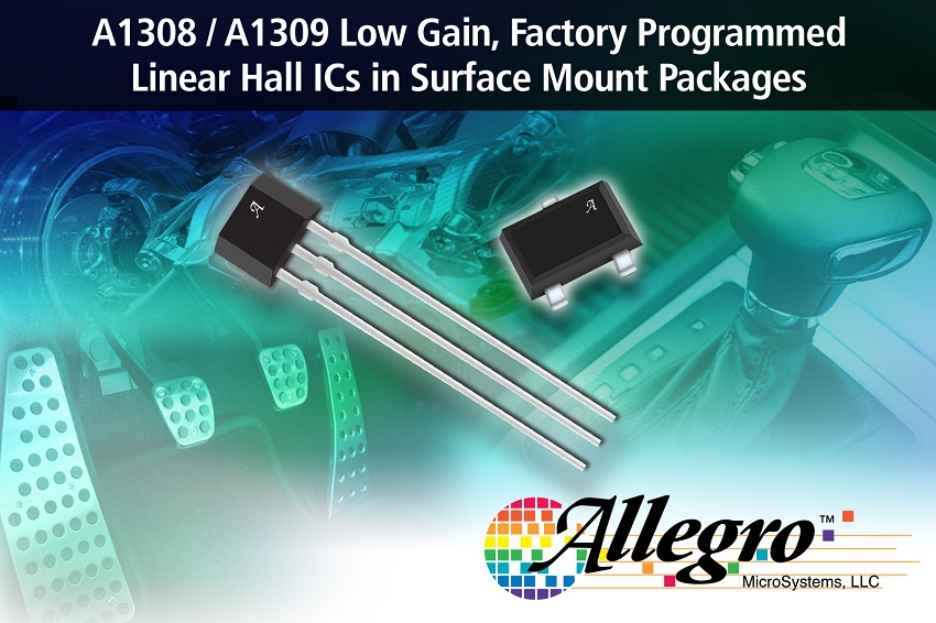 New Linear HallEffect Sensor ICs with Analog Output in Miniature, Low