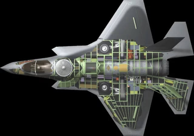F-35 cutaway