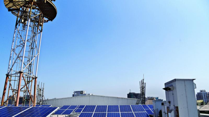 Metro stations shine with solar