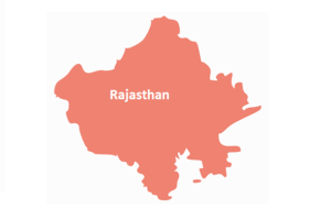 Map of Rajasthan