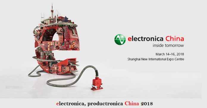 electronica, productronica china 2018