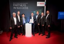 Murata receives two Bosch “Partners In Success” Global Supplier Awards for 2017