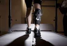 Robotic suit promotes normal walking in stroke patients