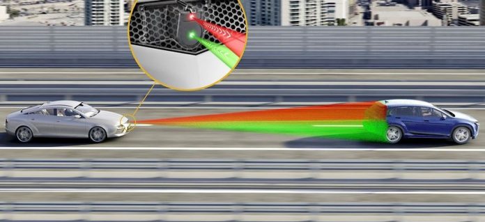 3D Flash LIDAR sensor