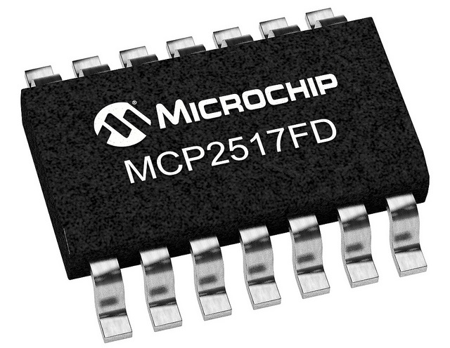 MCP2517FD CAN FD controller