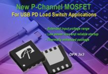 Alpha and Omega Semiconductor Announces New P-Channel MOSFET for USB PD Load Switch AOS_21357_HR