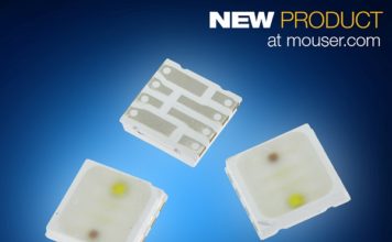 Cree’s Individually Addressable CLQ6A Four-Color LEDs Now Shipping from Mouser Electronics Cree CLQ6A LEDs