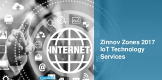 Zinnov zones for iot services