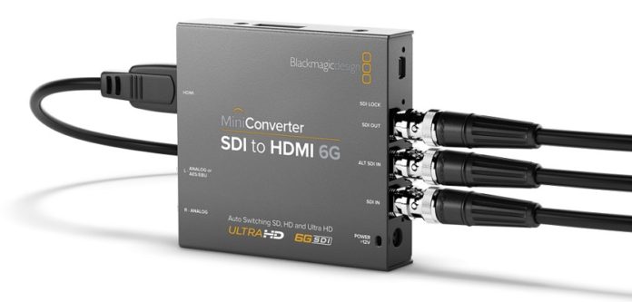 6G‑SDI Mini Converters
