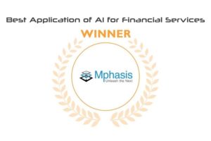 Mphasis recently won AIconics Award