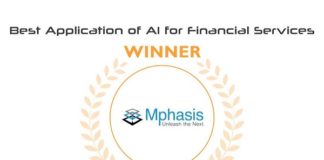 Mphasis recently won AIconics Award