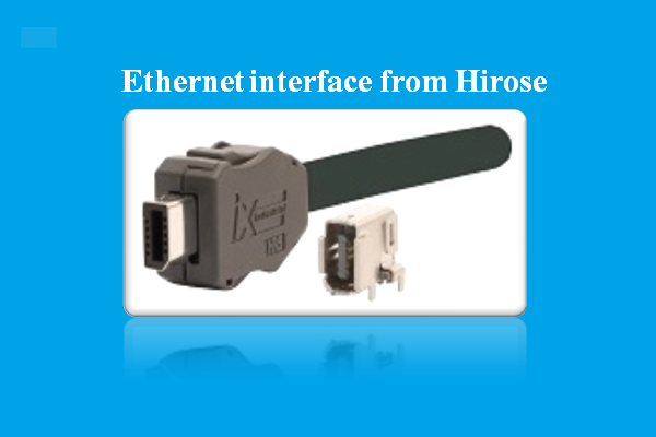 Ethernet interface from Hirose
