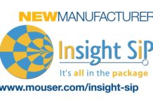 Mouser Electronics Signs Global Deal to Distribute Insight SiP Turnkey BLE Modules
