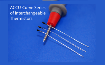 Ametherm’s ACCU-Curve Series Thermistor With Insulated Tinned-Copper Leads Thermistor