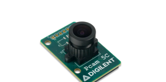 5-megapixel colour imaging module for FPGA development boards