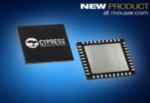 Cypress SoC Supports Bluetooth Mesh Networking for Smart Home Applications available at Mouser Bluetooth Mesh Networking SoC