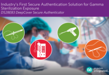 Industry’s First Radiation-Tolerant Secure Authenticator Designed  to Protect Medical Device Data gamma sterilization exposure solution