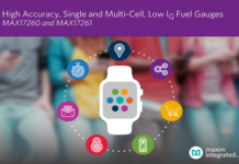 For Maximizing Device Runtime for Broad Range of Applications Maxim introduced Fuel Gauges with ModelGauge Li-ion battery alternative, Fuel gauge