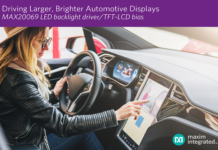 Maxim Automotive displays