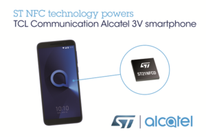 ST NFC in Alcatel 3V phone_IMAGE Near-Field Communication (NFC) technology
