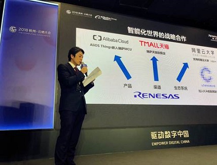Renesas Electronics & Alibaba close cooperation to empower China’s IoT market China IoT market