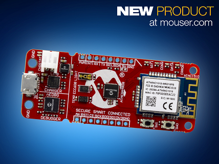 Microchip’s Plug-and-Play Migration from AVR-IoT Board to Cloud at Mouser AVR-IoT Board