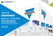 Vishay Intertechnology to Showcase Latest Industry-Leading Technologies