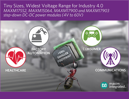 Widest Voltage Range and Smallest Footprint