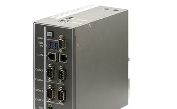 New DIN Rail Mount Box PC released by AAEON DIN rail