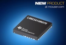 TI’s LMG3410R070 GaN Power Stage, Now at Mouser TI LMG3410R070