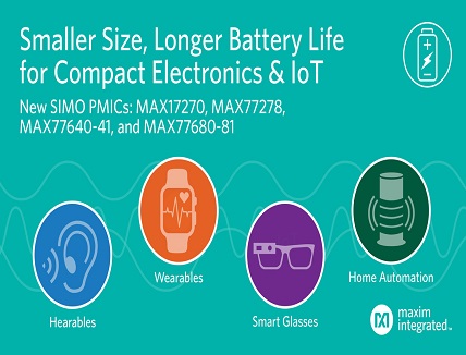 SIMO PMICs Shrink Power Regulator Size in Half for IoT Devices