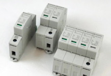 DIN rail AC surge protection