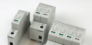 DIN rail AC surge protection