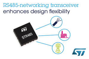 RS485-Networking Transceiver from STMicroelectronics