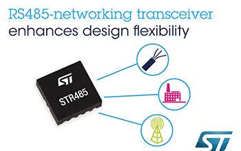 RS485-Networking Transceiver from STMicroelectronics